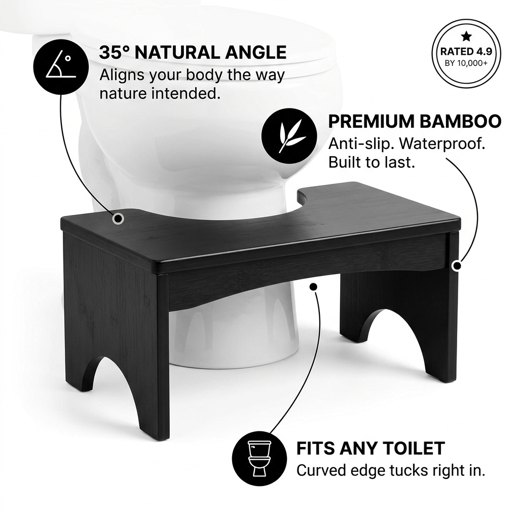 Prairie™ Toilet Squat Stool
