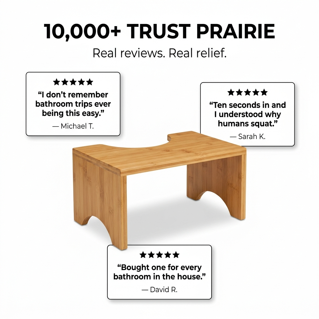 Prairie™ Toilet Squat Stool