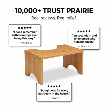 Prairie™ Toilet Squat Stool