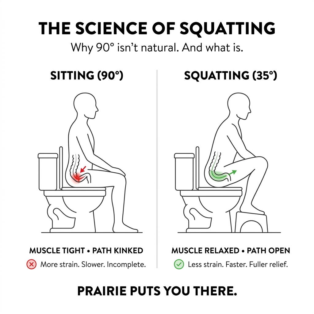 Prairie™ Toilet Squat Stool