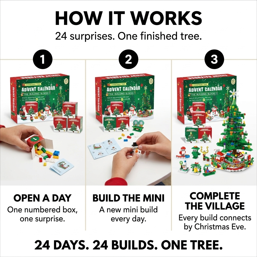 Prairie™ Christmas Brick Advent Calendar