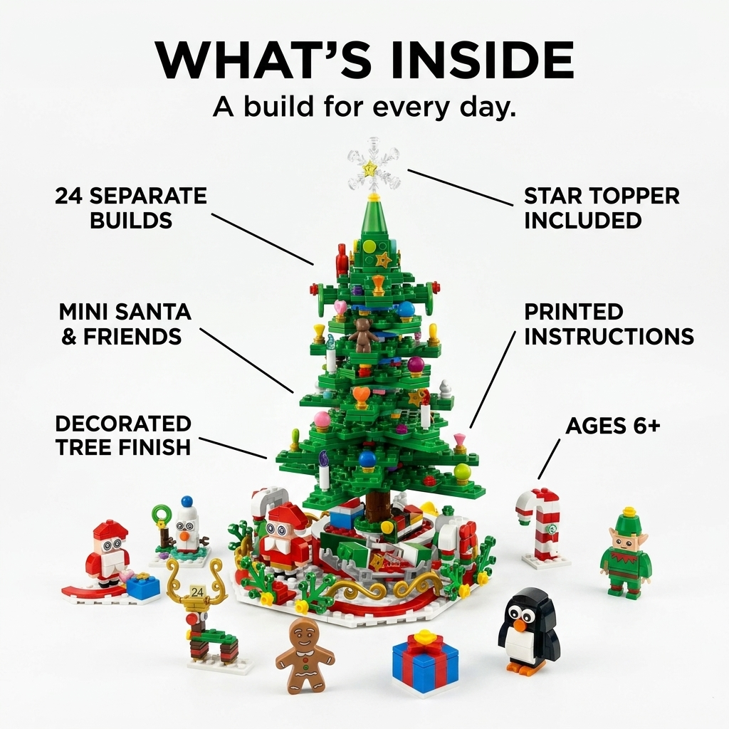 Prairie™ Christmas Brick Advent Calendar