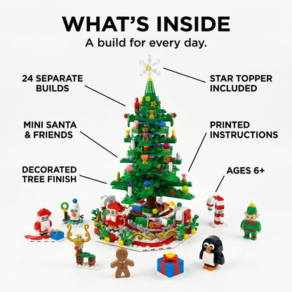 Prairie™ Christmas Brick Advent Calendar