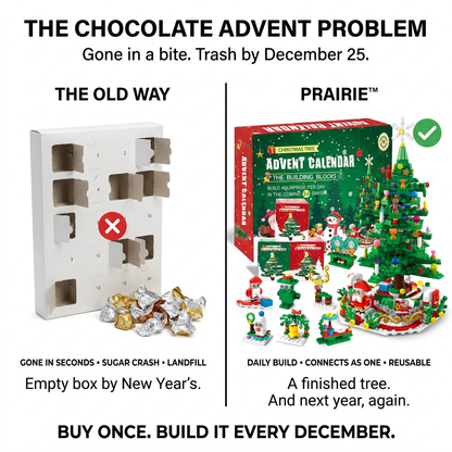 Prairie™ Christmas Brick Advent Calendar